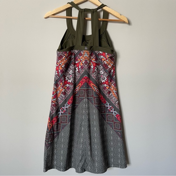Prana Cantine Marrakech Activewear Halter Dress Built in Bra Size Small - Picture 5 of 5